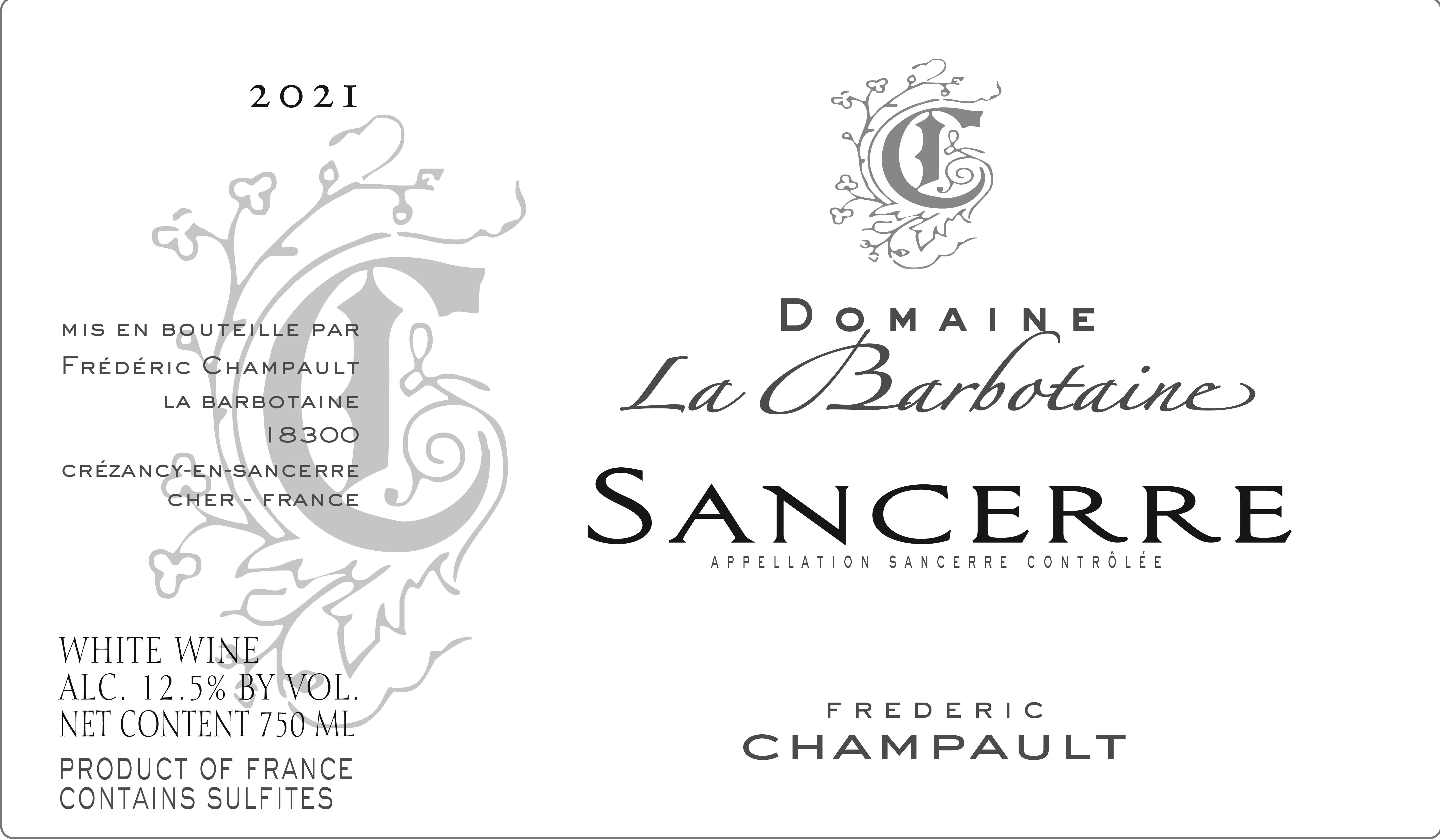 La Barbotaine Sancerre