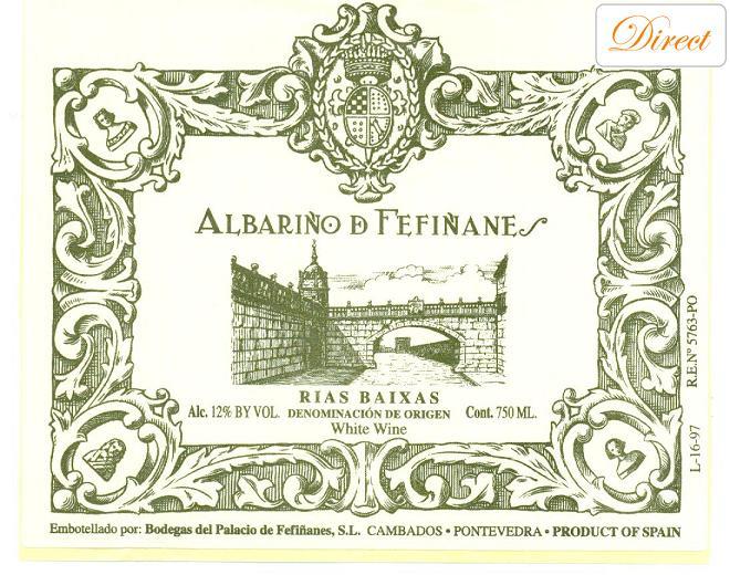 Albarino D Fefinanes Rias Baixas