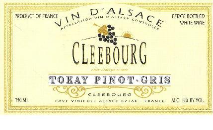 Cleebourg Tokay Pinot Gris