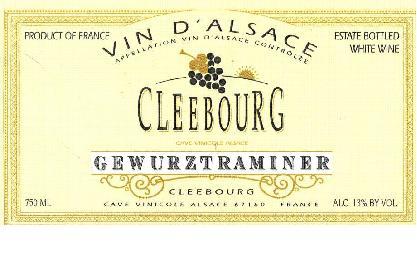 Gewurztraminer Cleebourg