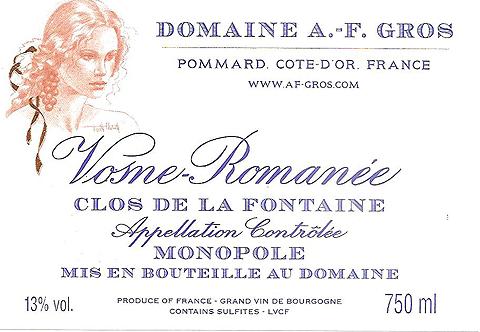 Vosne Romanée Clos De La Fontaine