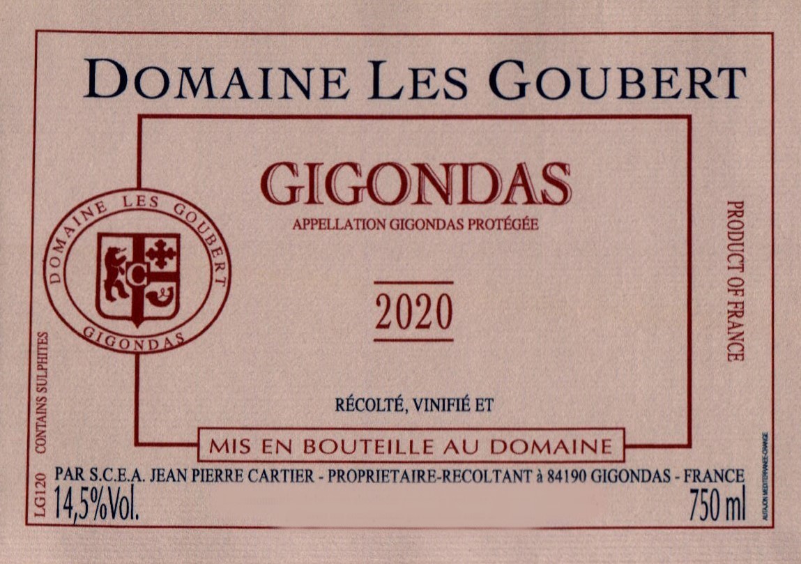 Gigondas Les Récolté