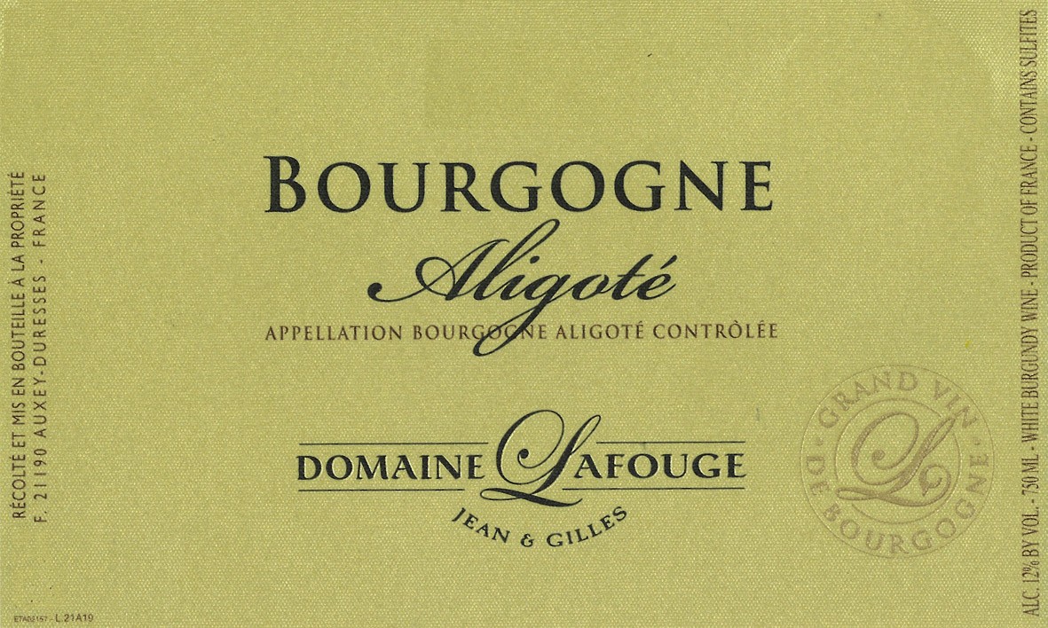 Bourgogne Aligoté