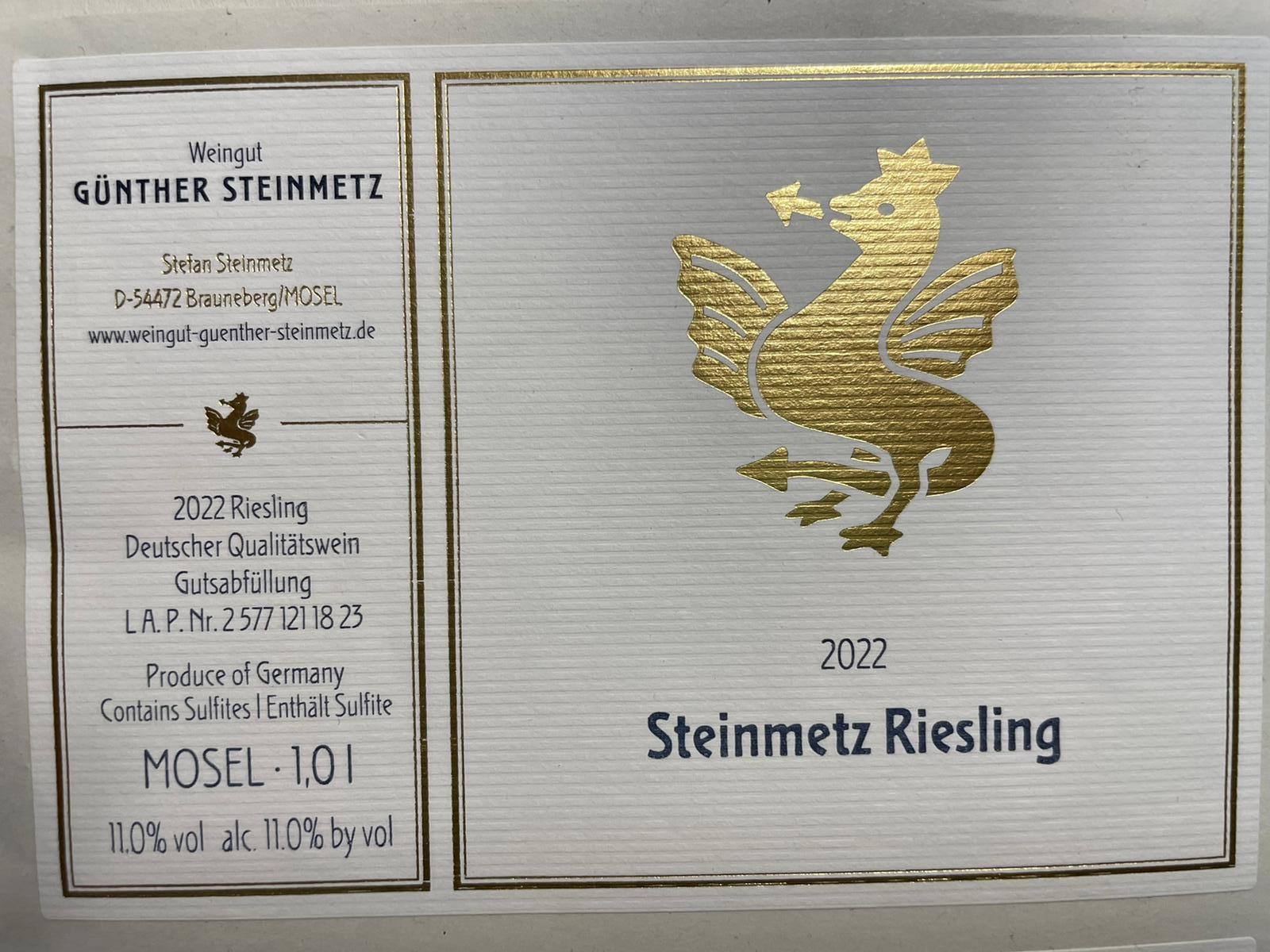 Steinmetz Riesling