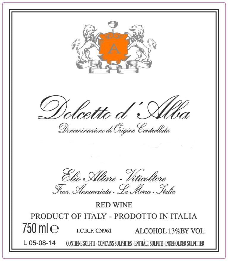 Dolcetto D'alba