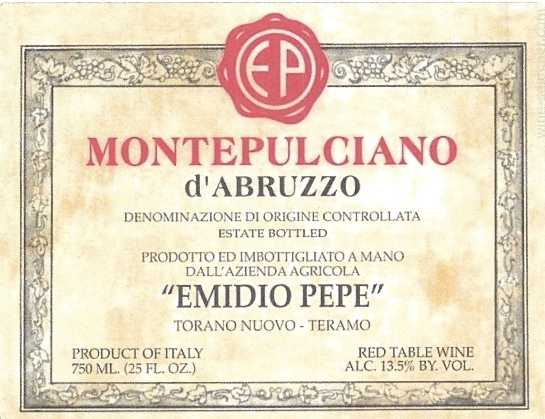 Ep Montepulciano D'abruzzo