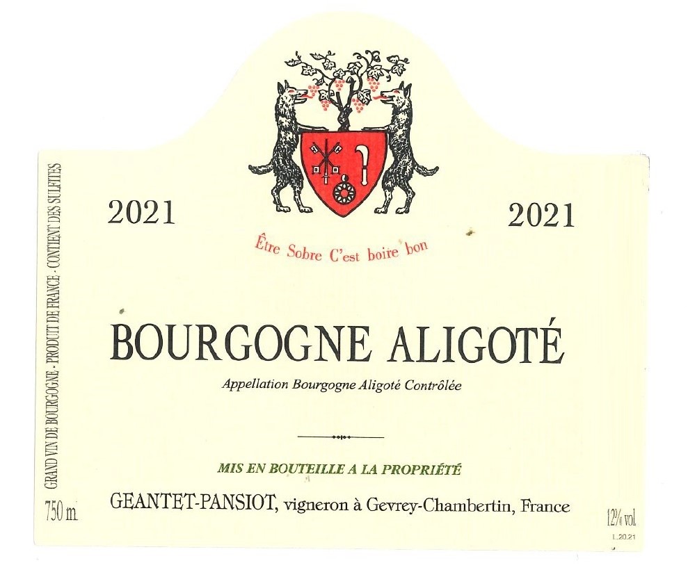 Bourgogne Aligoté