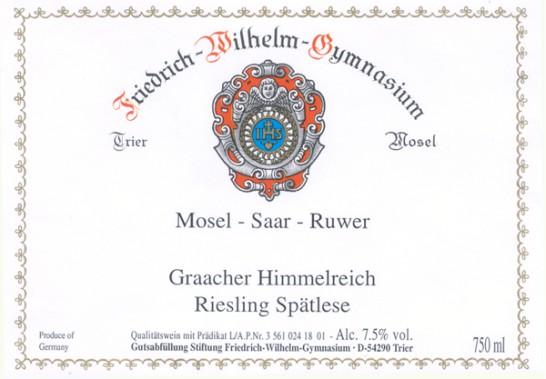 Graacher Himmelreich Riesling Spätlese