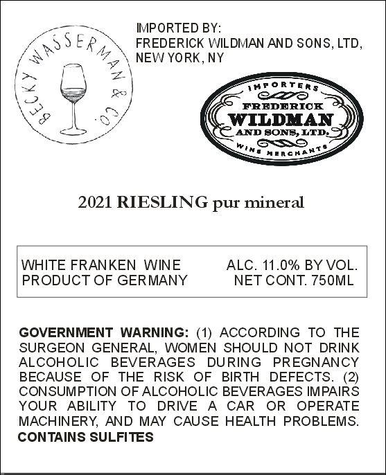 Fürst Riesling Mineral