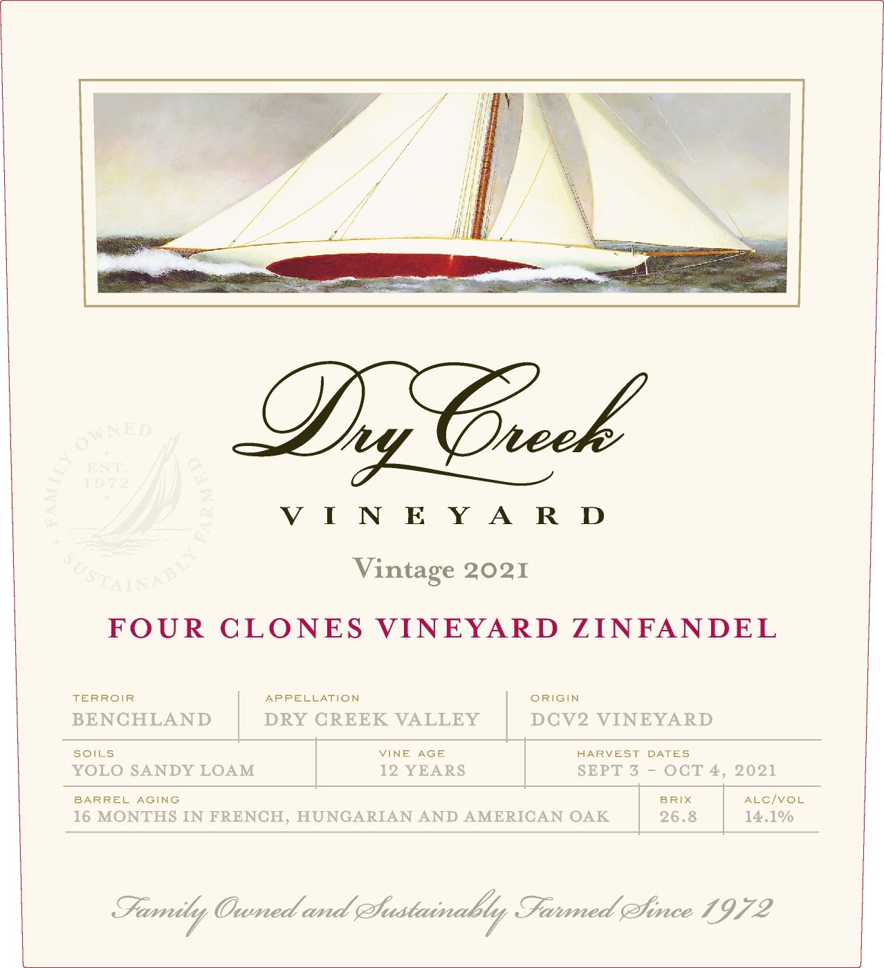 Four Clones Vineyard Zinfandel