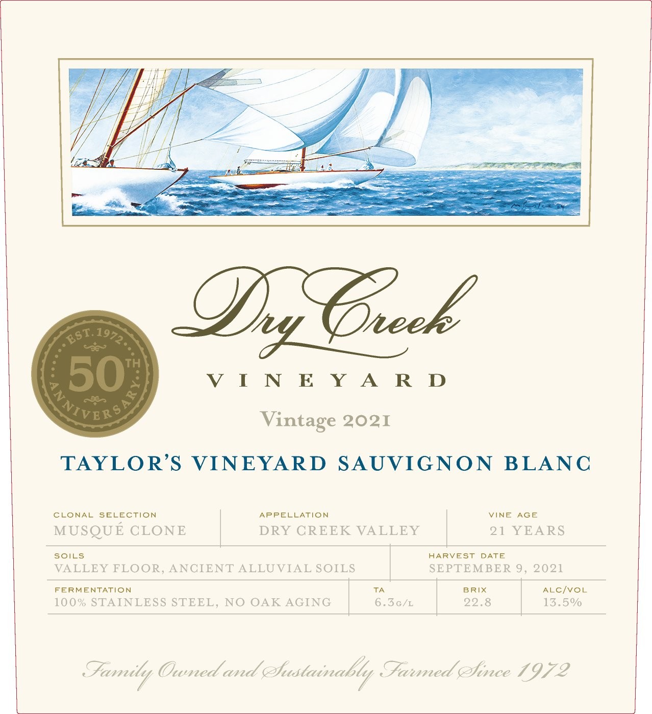 Taylor's Vineyard Sauvignon Blanc