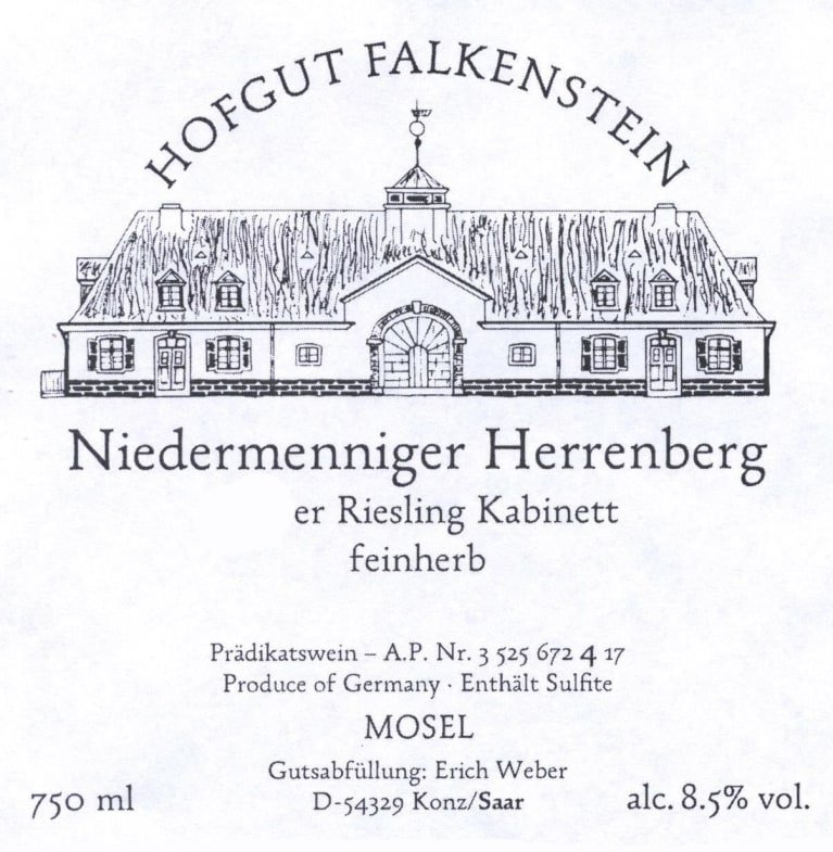 Niedermenniger Herrenberg Er Riesling Kabinett Feinherb