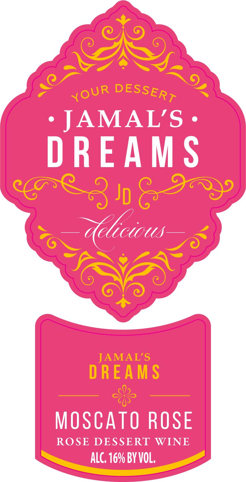 Jamal's Dreams Rose Dessert Wine