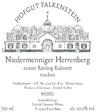 Niedermenniger Herrenberg Er Riesling Kabinett Trocken