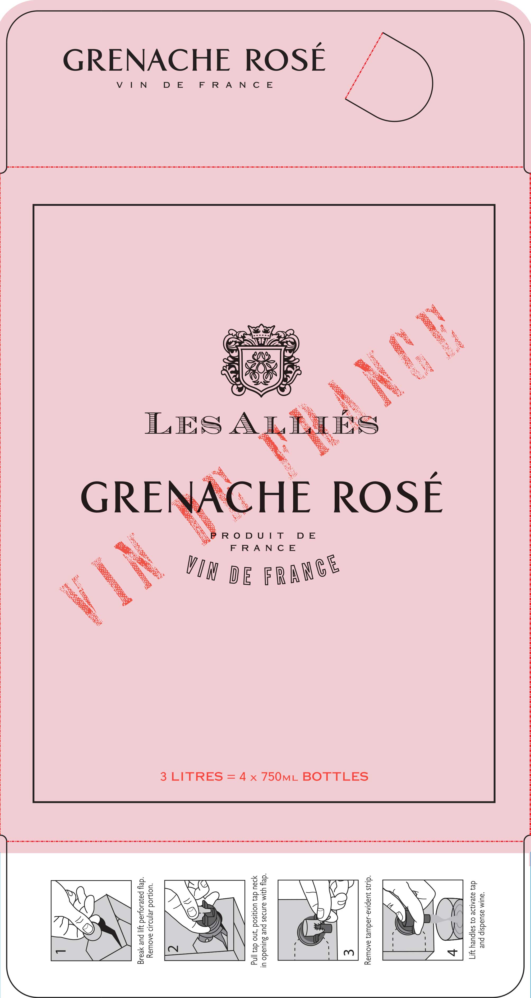 Les Alliés Grenache Rosé