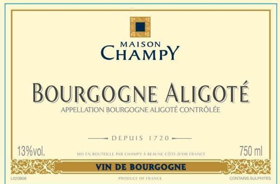 Bourgogne Aligoté