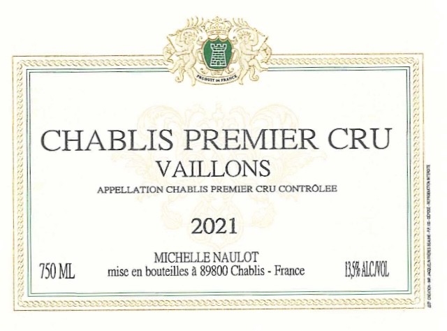 Chablis Premier Cru Vaillons