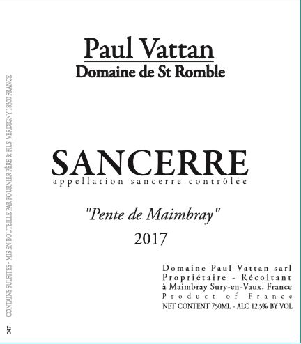 Sancerre Propriétaire À Maimbray Sury - En - Vaux