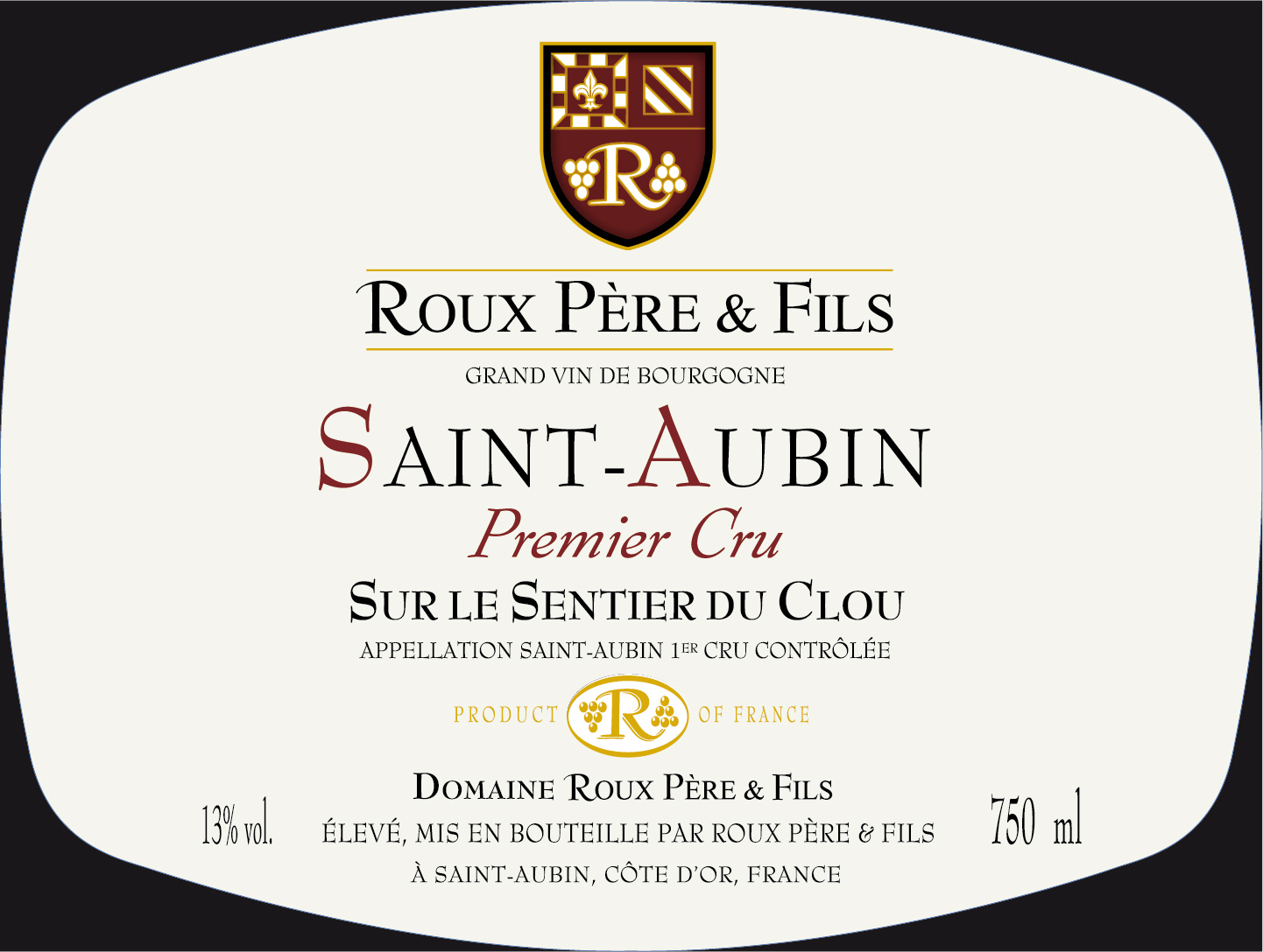 Roux Père & Fils Premier Cru Sur Le Sentier Du Clou