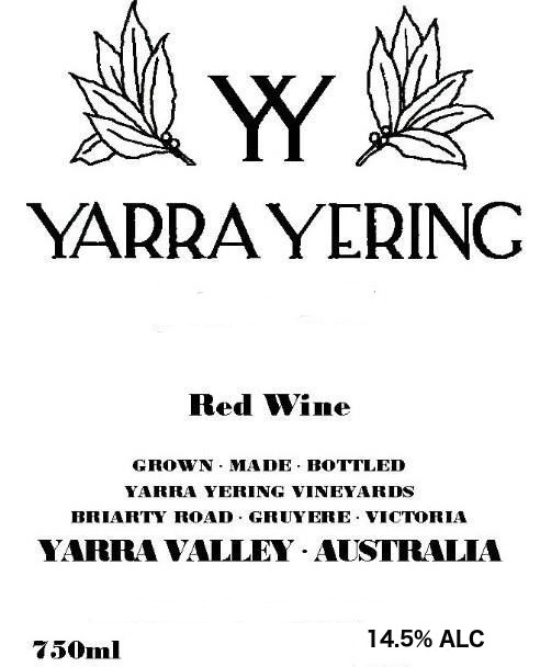 Yarra Yering Red Wine