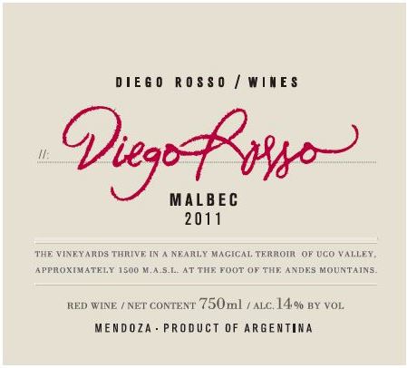 Diego Rosso Malbec