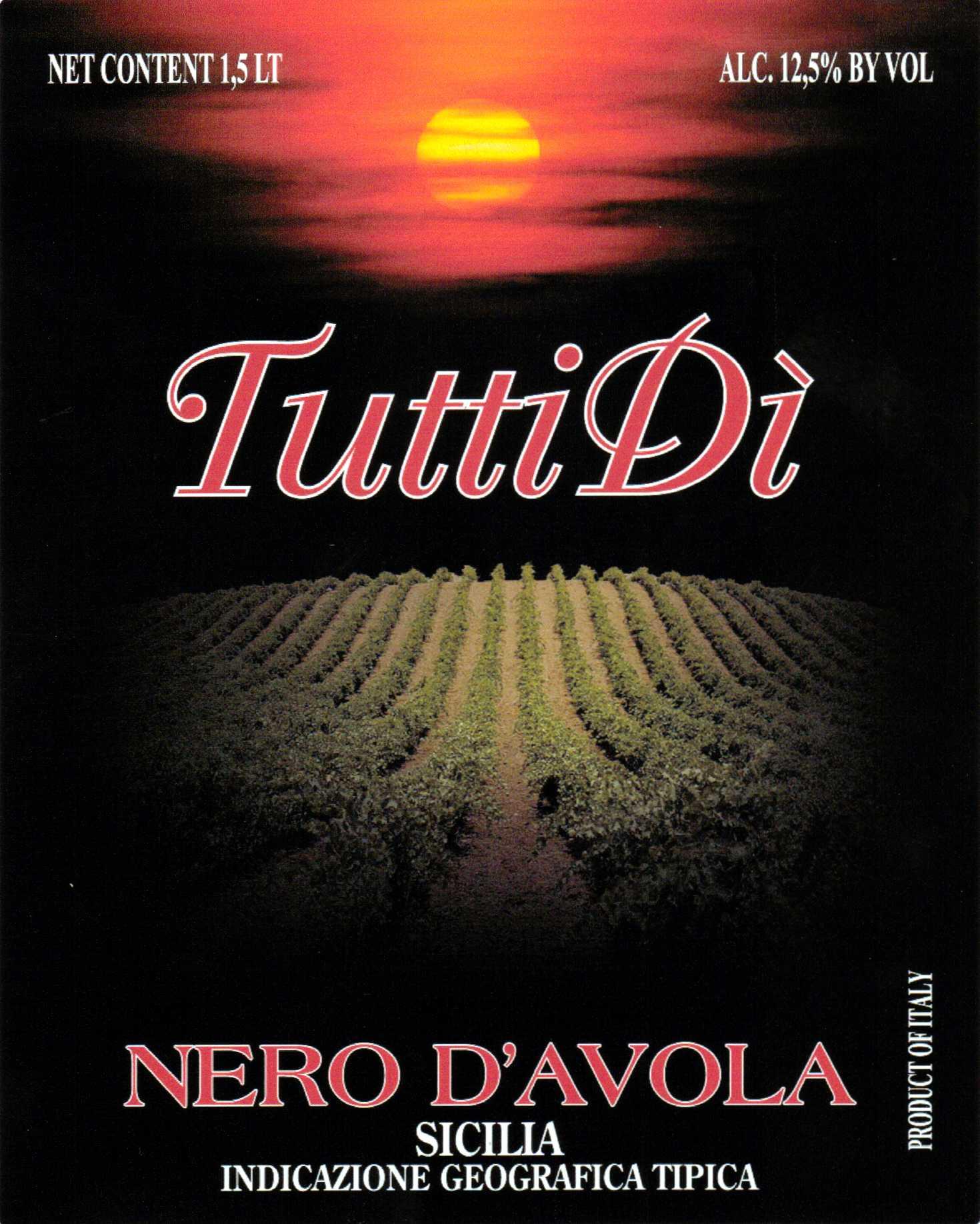 Tutti Di Nero D'avola