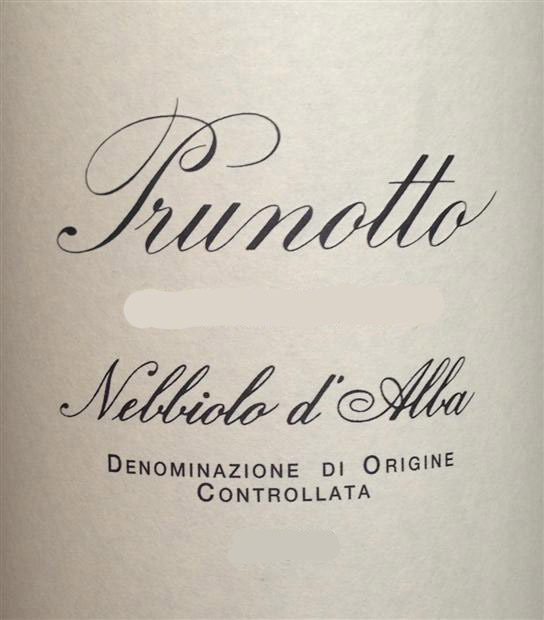 Nebbiolo D'alba