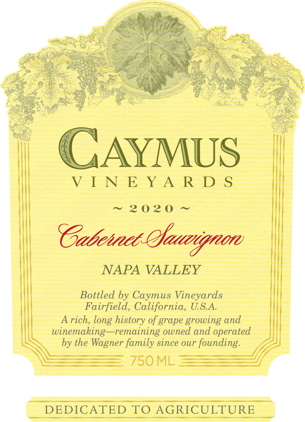 Image of Caymus Vineyards wine
