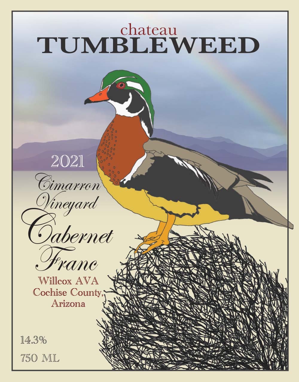 Cimarron Vineyard Cabernet Frane