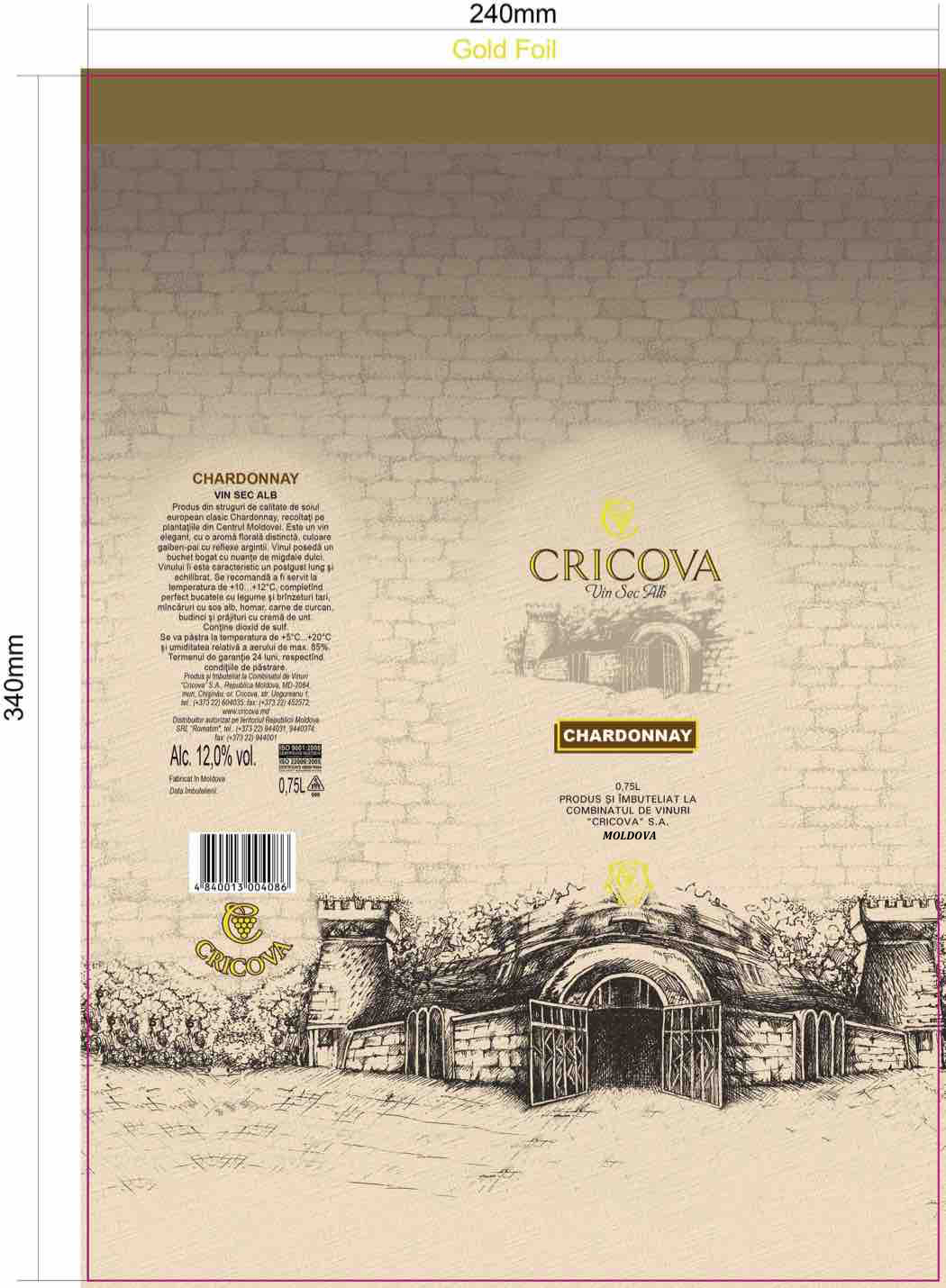 Chardonnay Vin Sec Alb