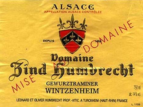Mise Gewurztraminer Wintzenheim