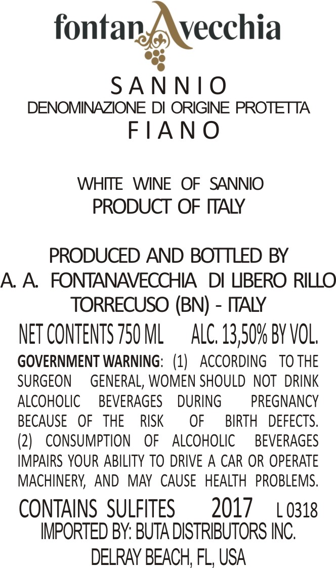Sannio White Wine