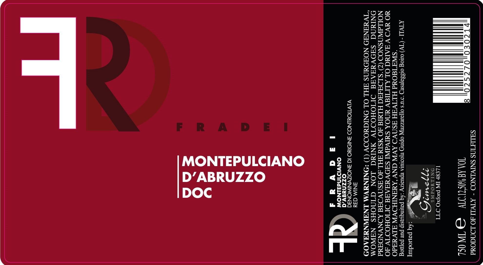 Pr Fradei Montepulciano D'abruzzo