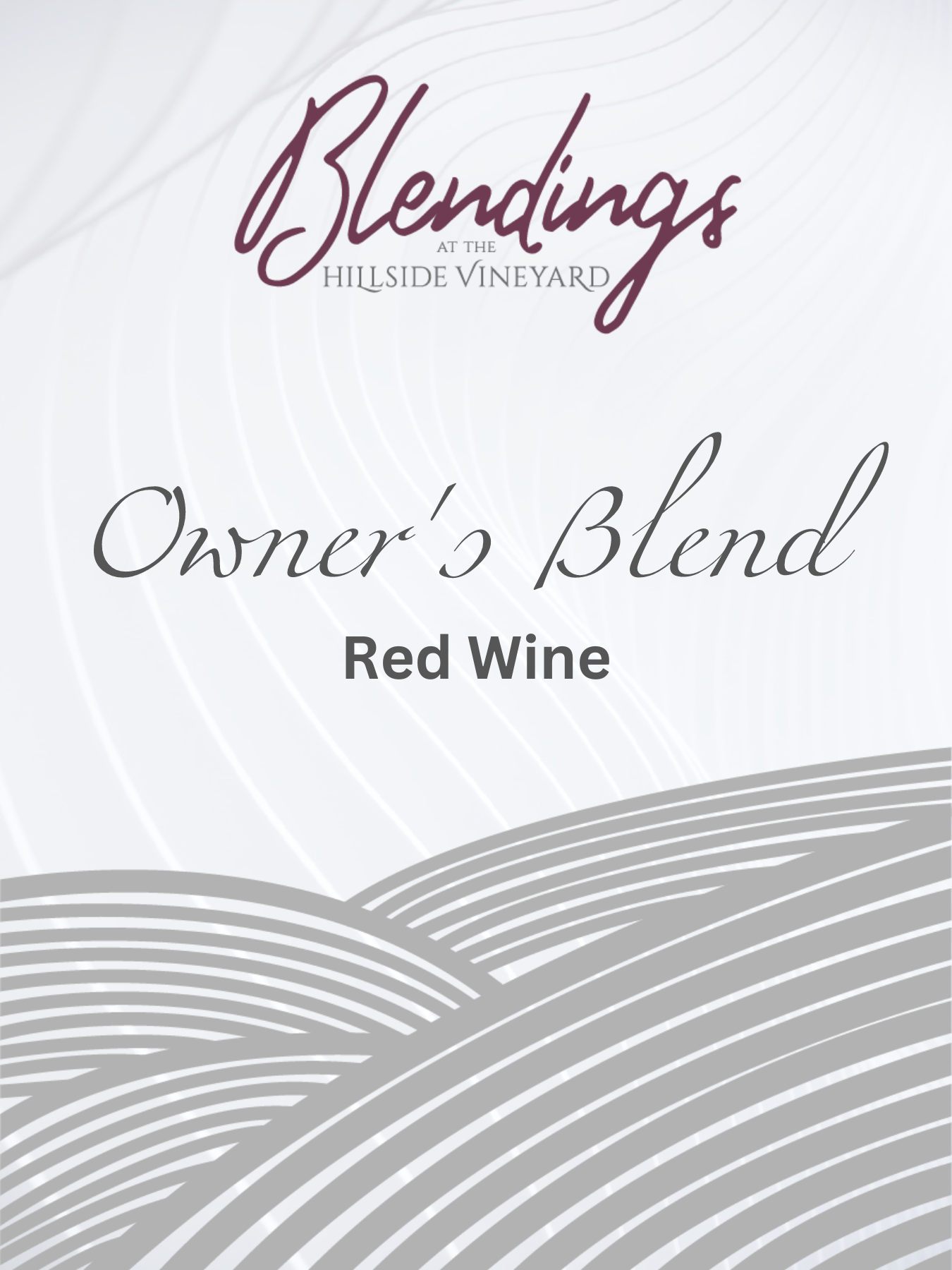 Owner's Blend