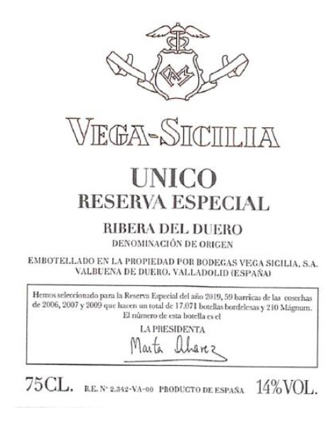 Unico Reserva Especial