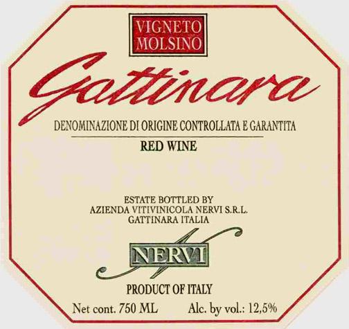 Gattinara Red Wine