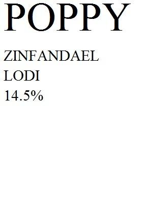 Zinfandel Lodi