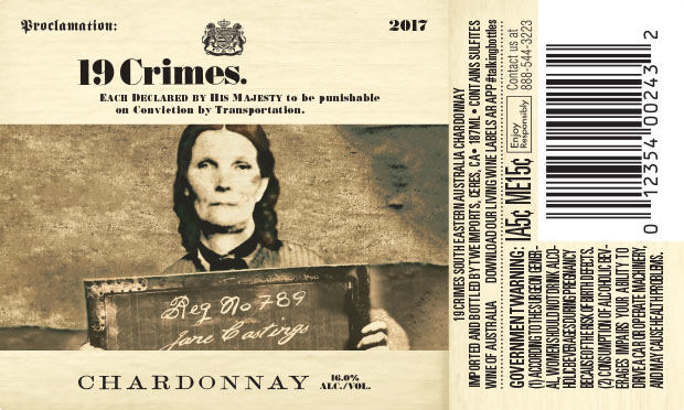 19 Crimes Chardonnay