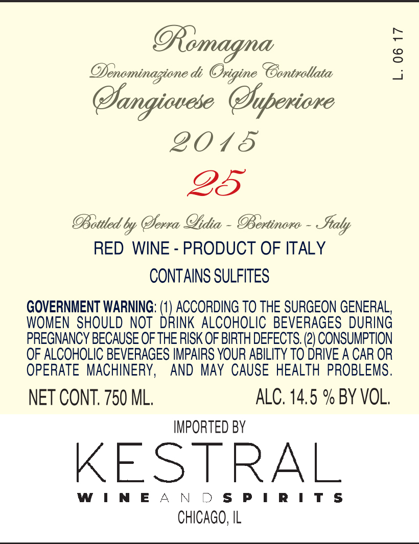 Romagna Sangiovese Superiore