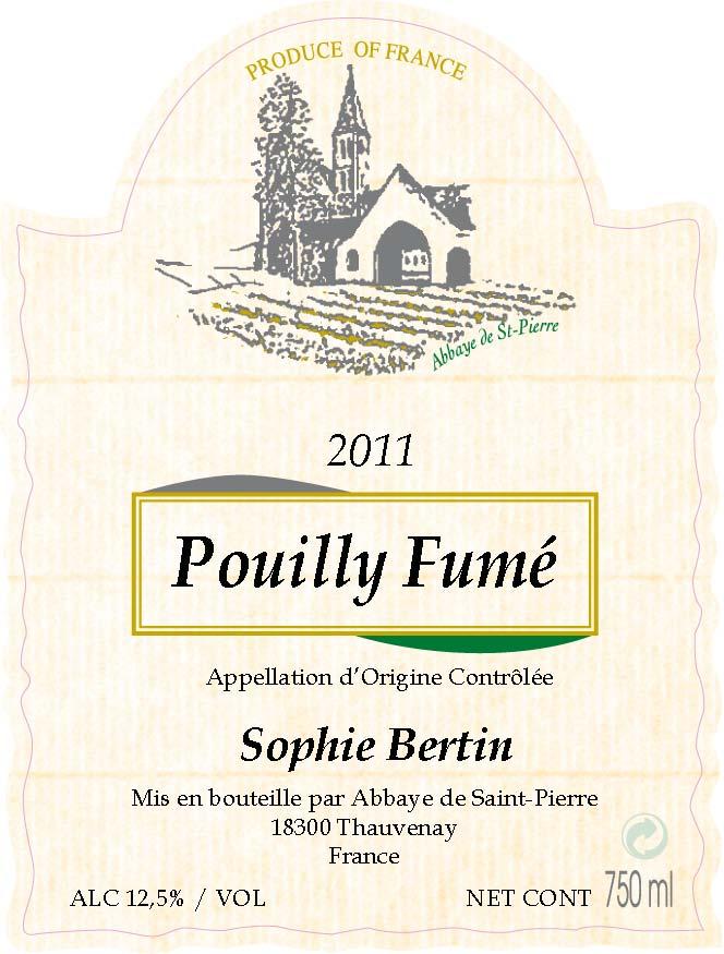 Abbaye De Saint Pierre Pouilly Fumé
