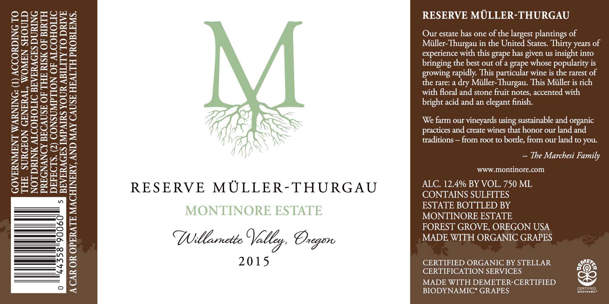 Reserve Muller Thurgau