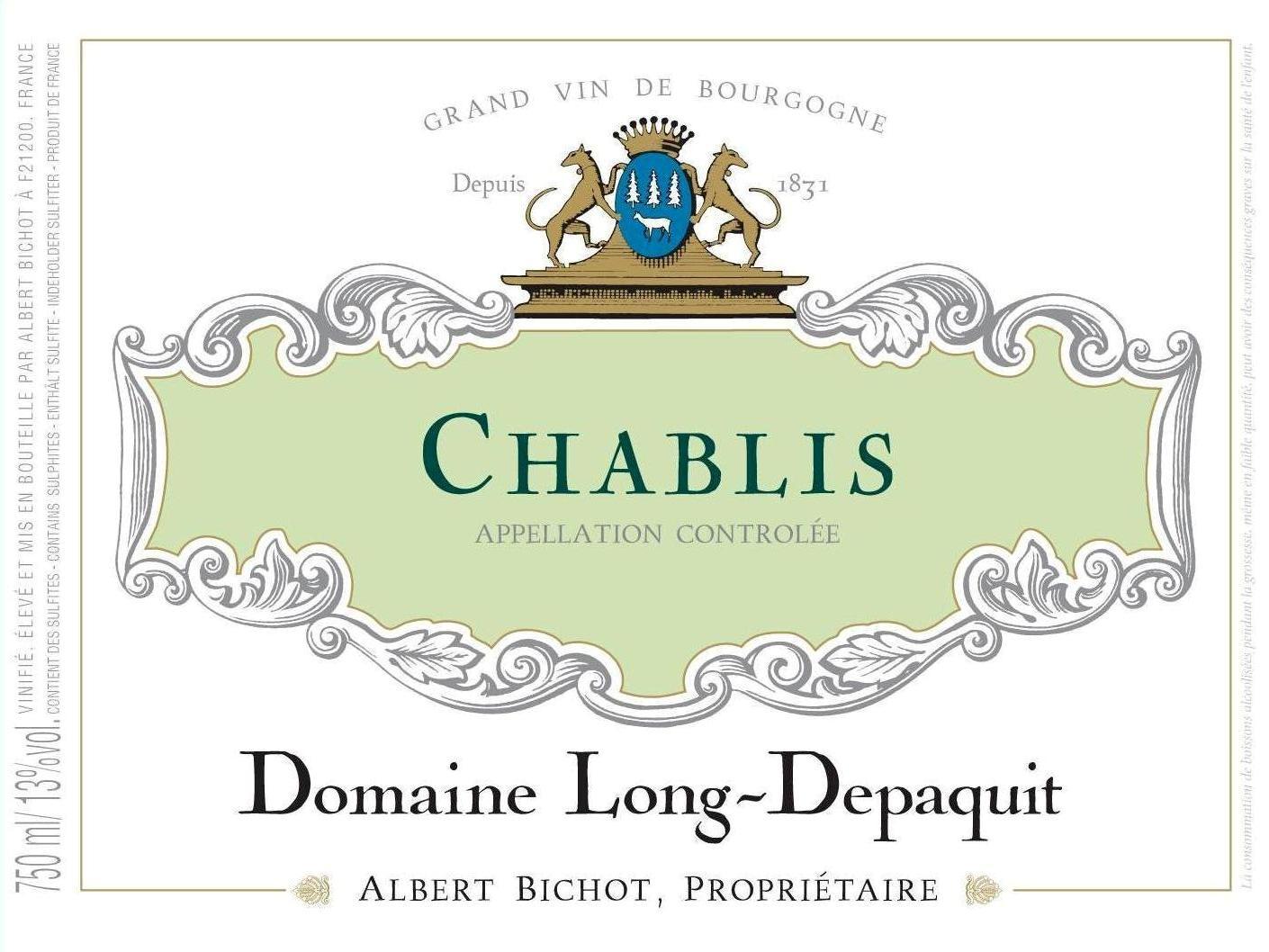 Chablis Domaine Long - Depaquit