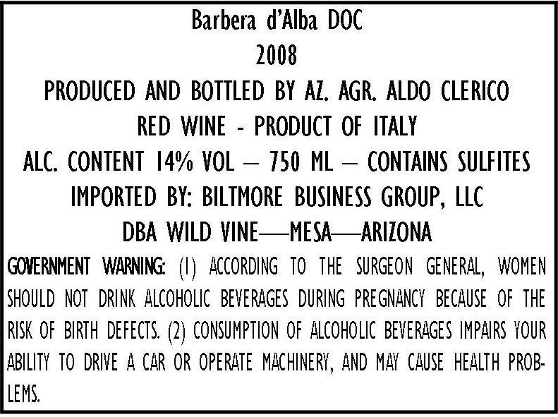 Barbera D'alba