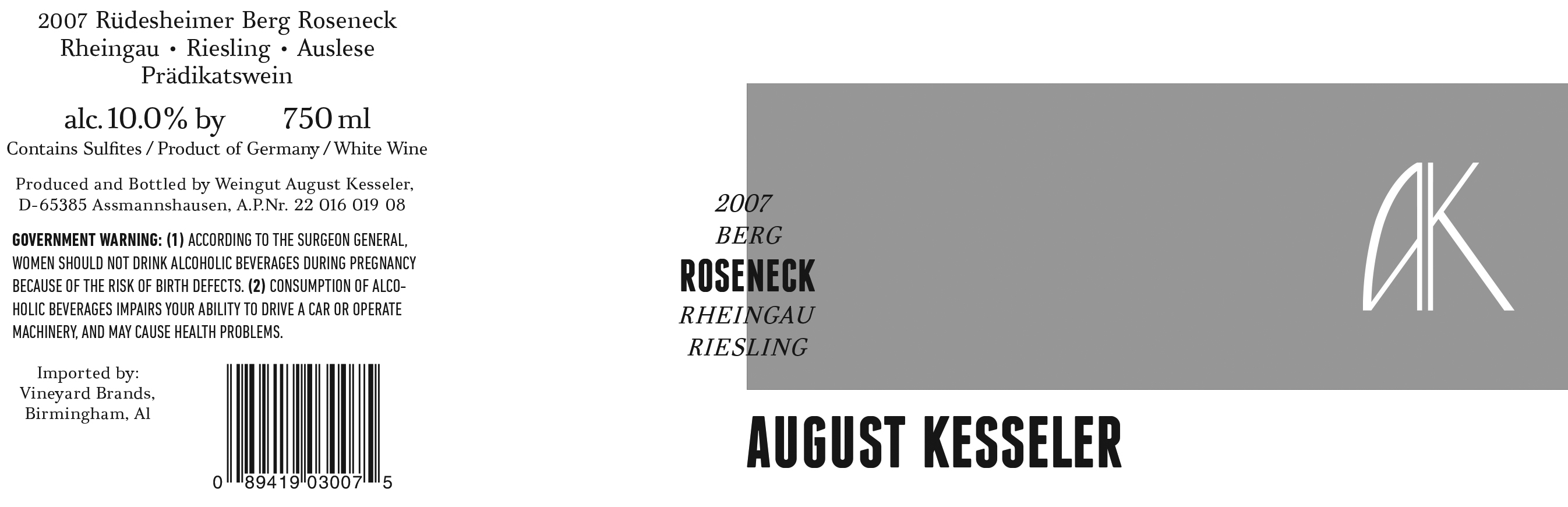 Rudesheimer Berg Roseneck