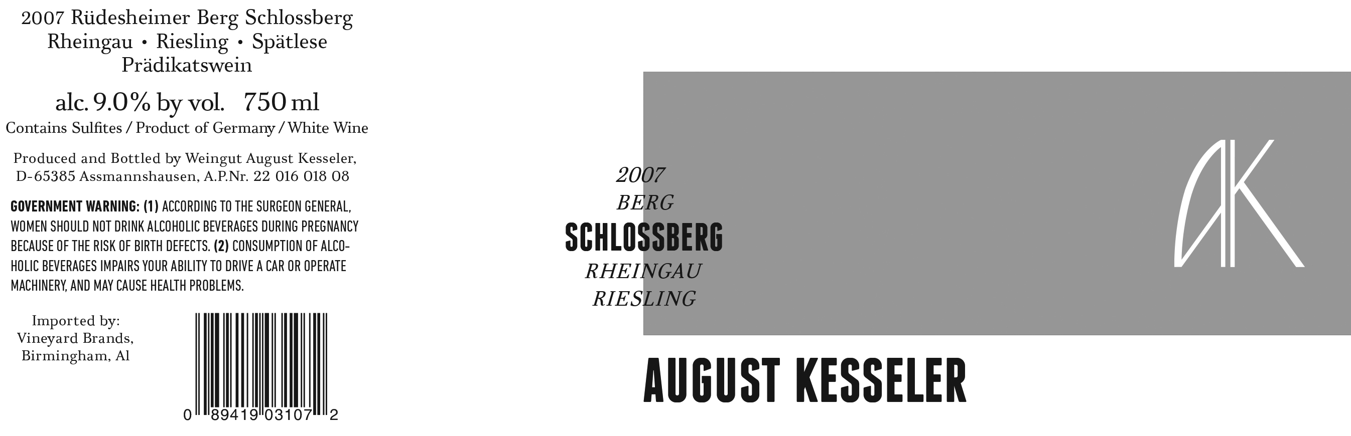 Rudesheimer Berg Schlossberg