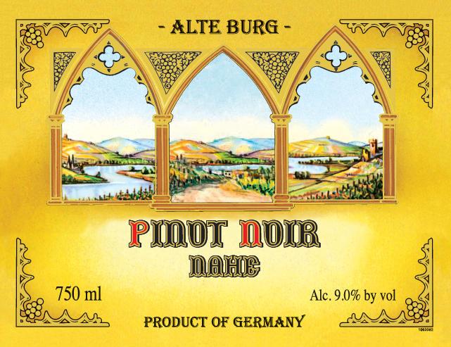 Uwwel - Alte Burg - Pinot Noir Dahe