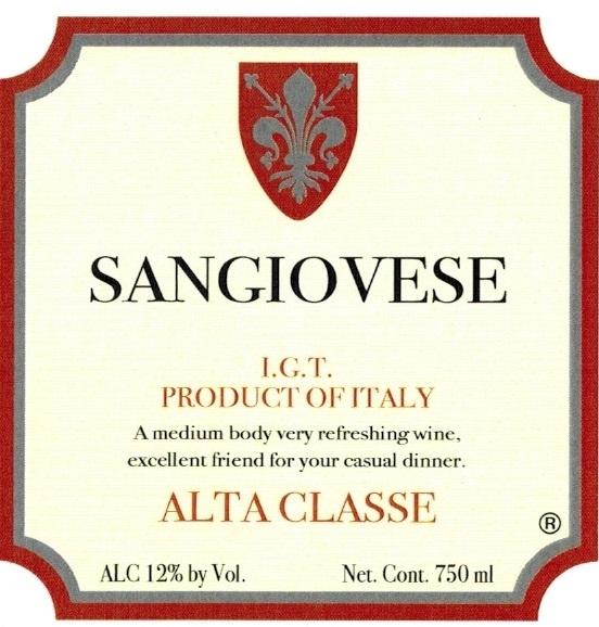 Alta Classe Sangiovese