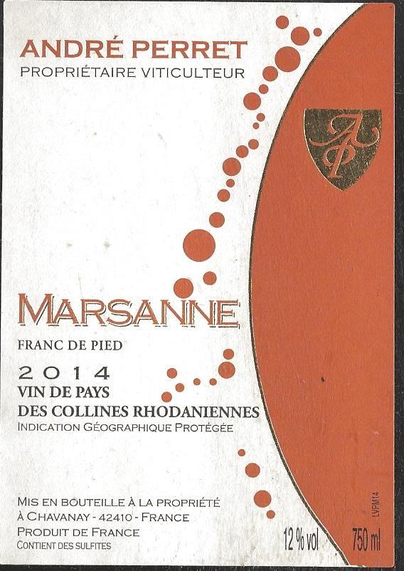 Propriétaire Viticulteur Marsanne Franc De Pied