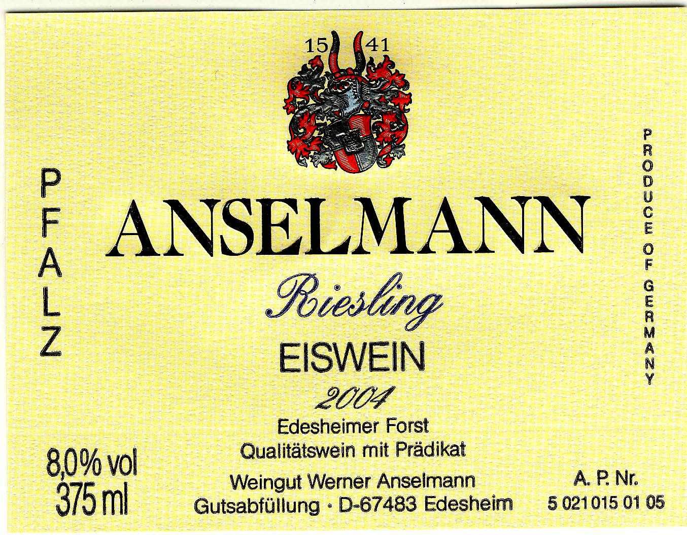 Eiswein Riesling