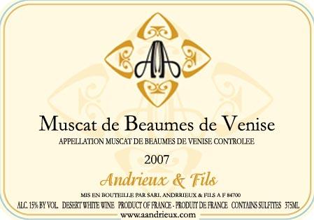 Muscat De Beaumes De Venise